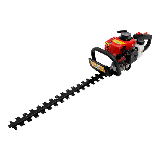 22,5 CC Benzin-Heckenschere 2-Takt Motor Einzylinder 56 cm Klinge Luftgekühlt Schwarz